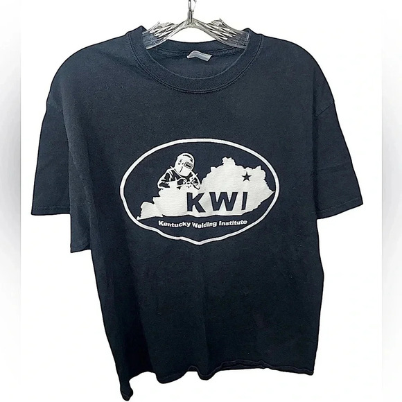 KIWI welding black shirt LARGE - Picture 1 of 4